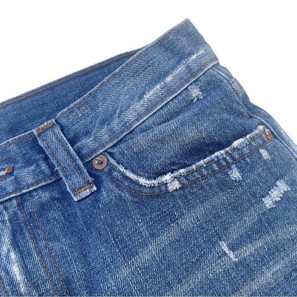 J Brand Libra Jean Shorts - Cut-Off Distressed Denim - Size 26 - REVOLVE - Boho - Picture 11 of 16